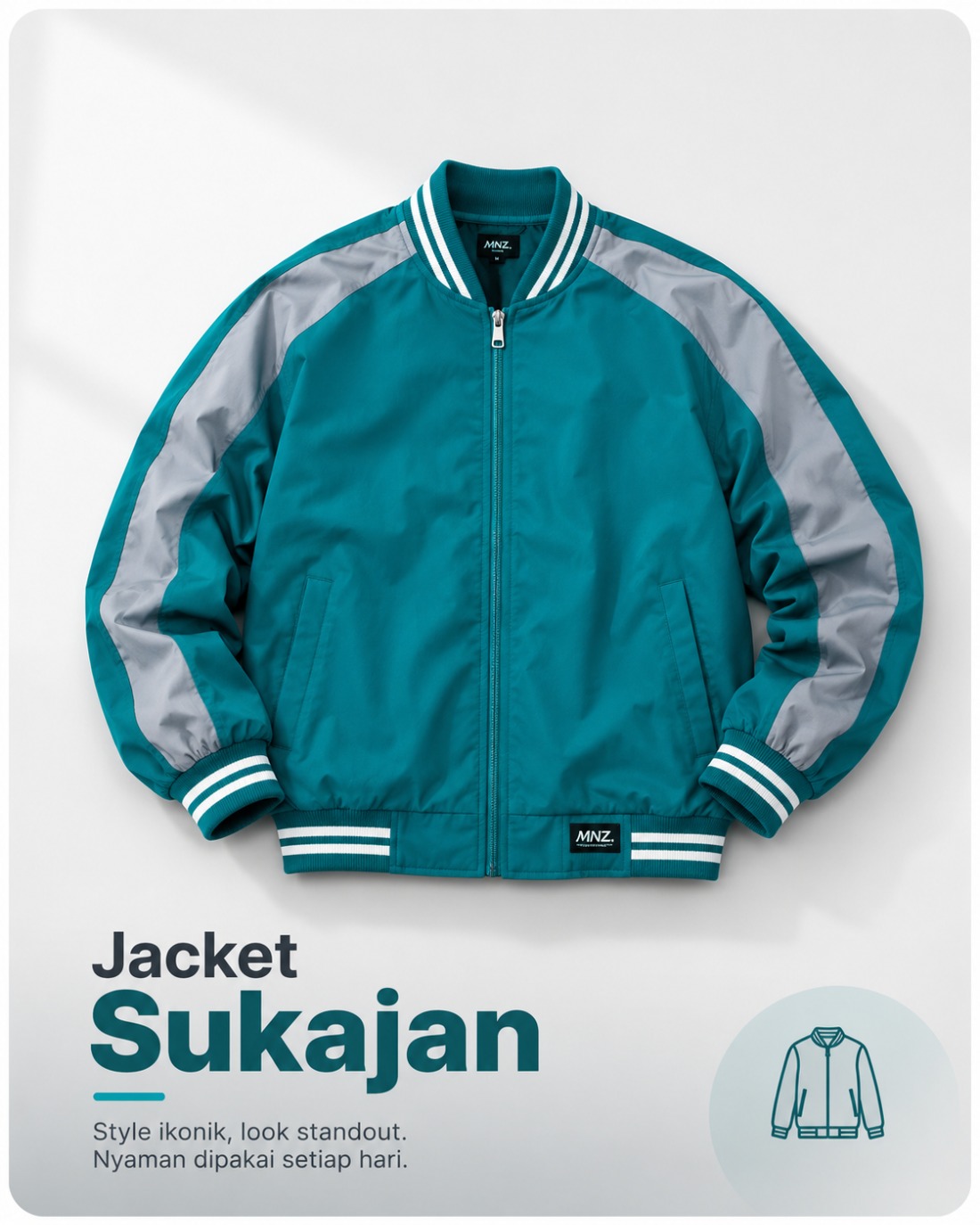 Jaket Bomber Sporty: Gaya Keren dan Nyaman untuk Aktivitas Sehari-hari