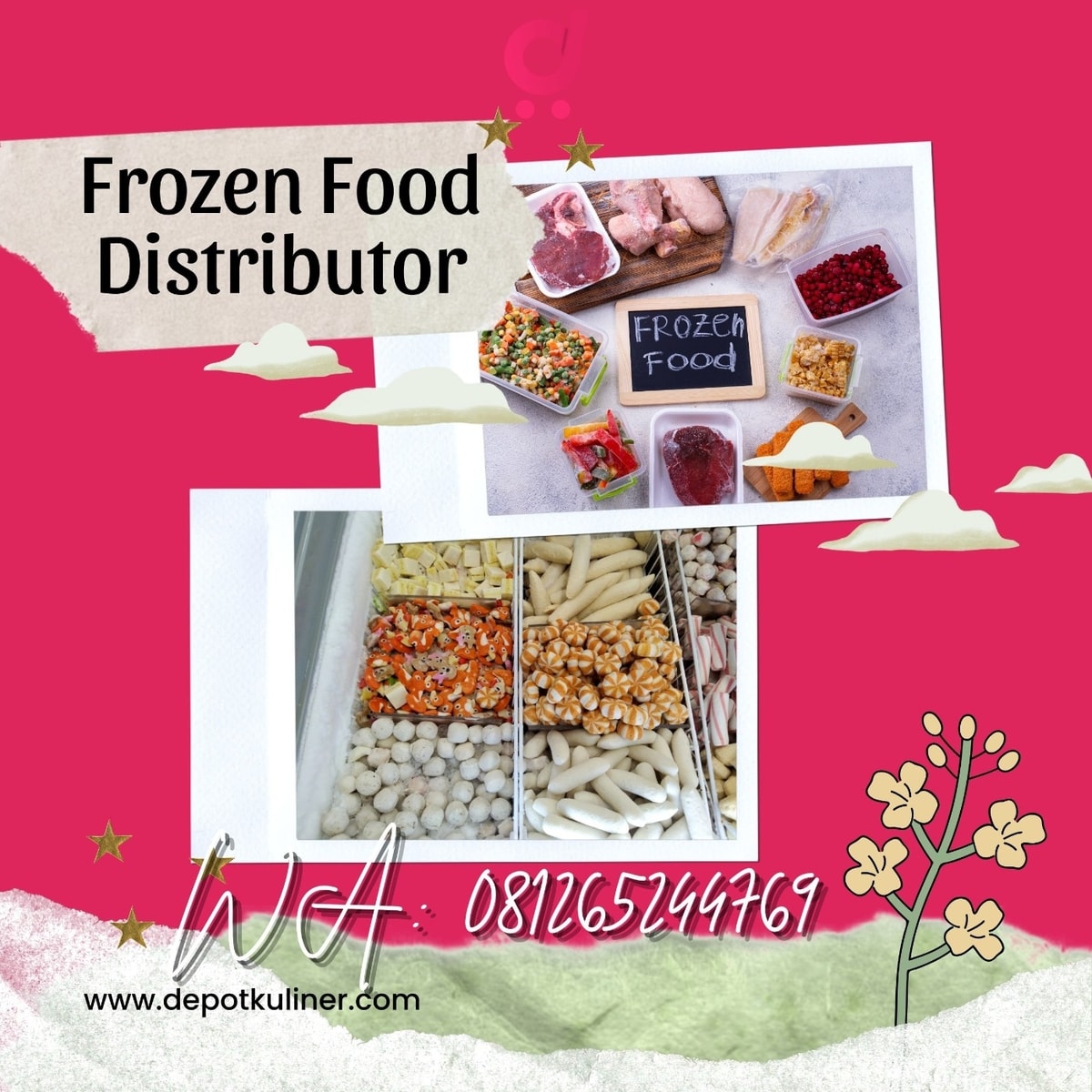 Frozen Food Distributor LARIS MANIS, Hub: 0812-6524-4769