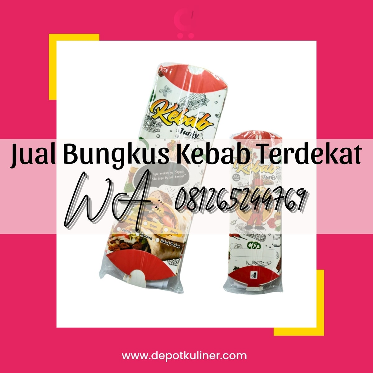 BERKULITAS, (0812.6524.4769) Jual Bungkus Kebab Terdekat