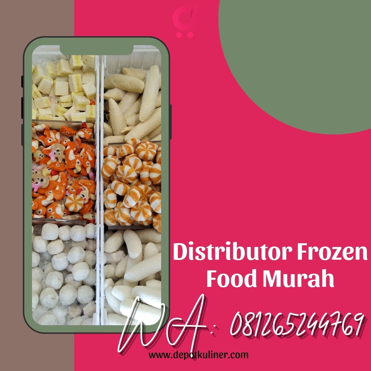 Distributor Frozen Food Murah HARGA DISKON, WA 0812-6524-4769