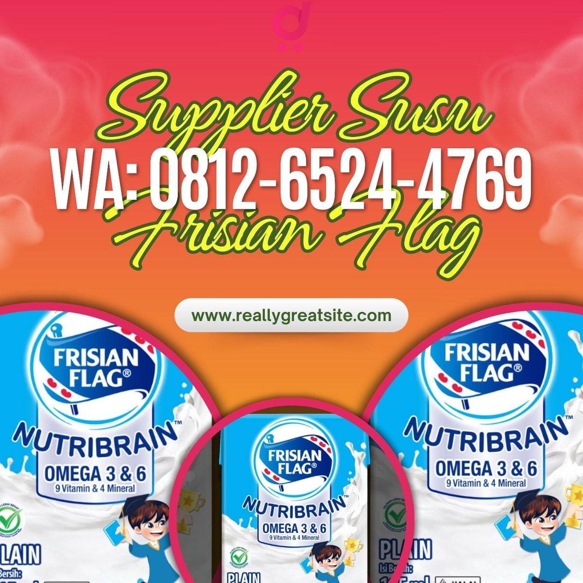 Supplier Susu Frisian Flag : Siap Kirim ke Sumut, Aceh, dan Riau