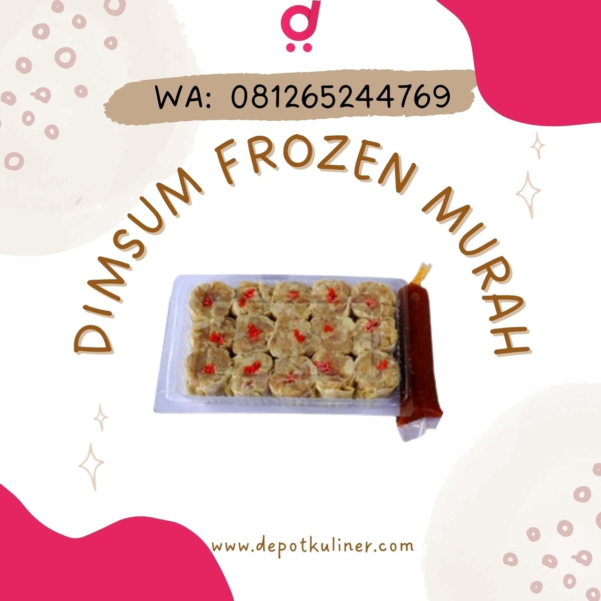 HARGA MIRING, 0812-6524-4769 Dimsum Frozen Murah