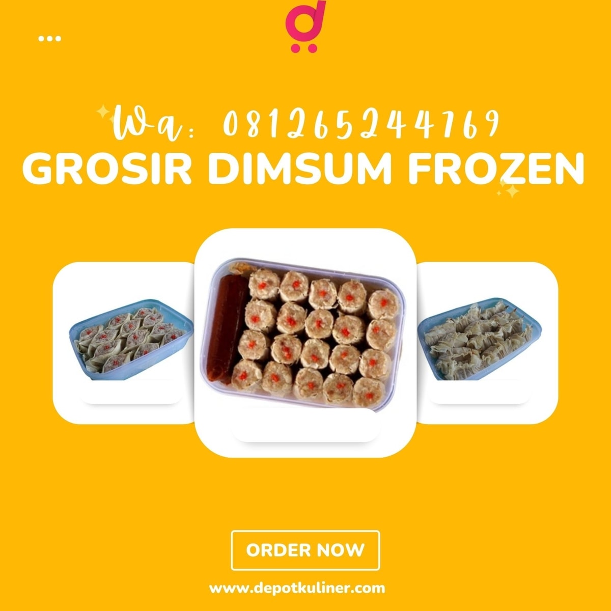 Grosir Dimsum Frozen HARGA DISKON, Hub: 0812-6524-4769