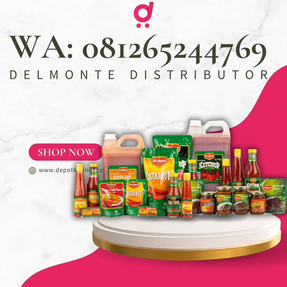 Produsen Delmonte KUALITAS TERBAIK, (0812-6524-4769)