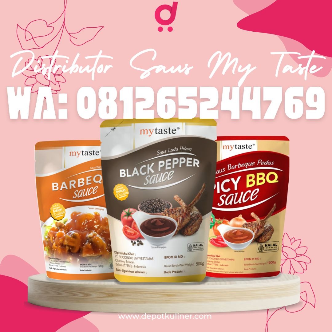 DISKON DISTRIBUTOR, 0812.6524.4769 Distributor Saus My Taste