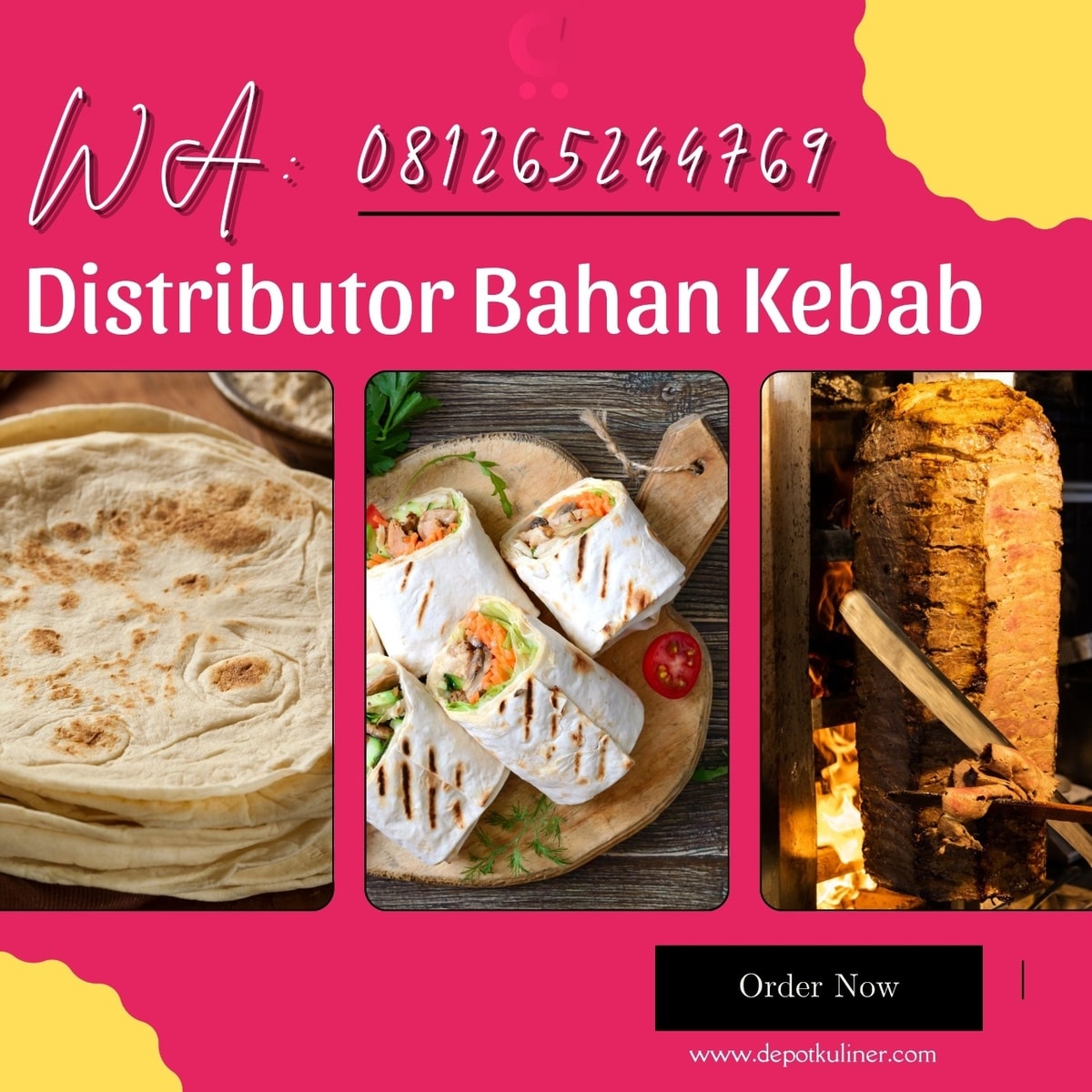 Distributor Bahan Kebab HARGA BERSAHABAT, (0812-6524-4769)