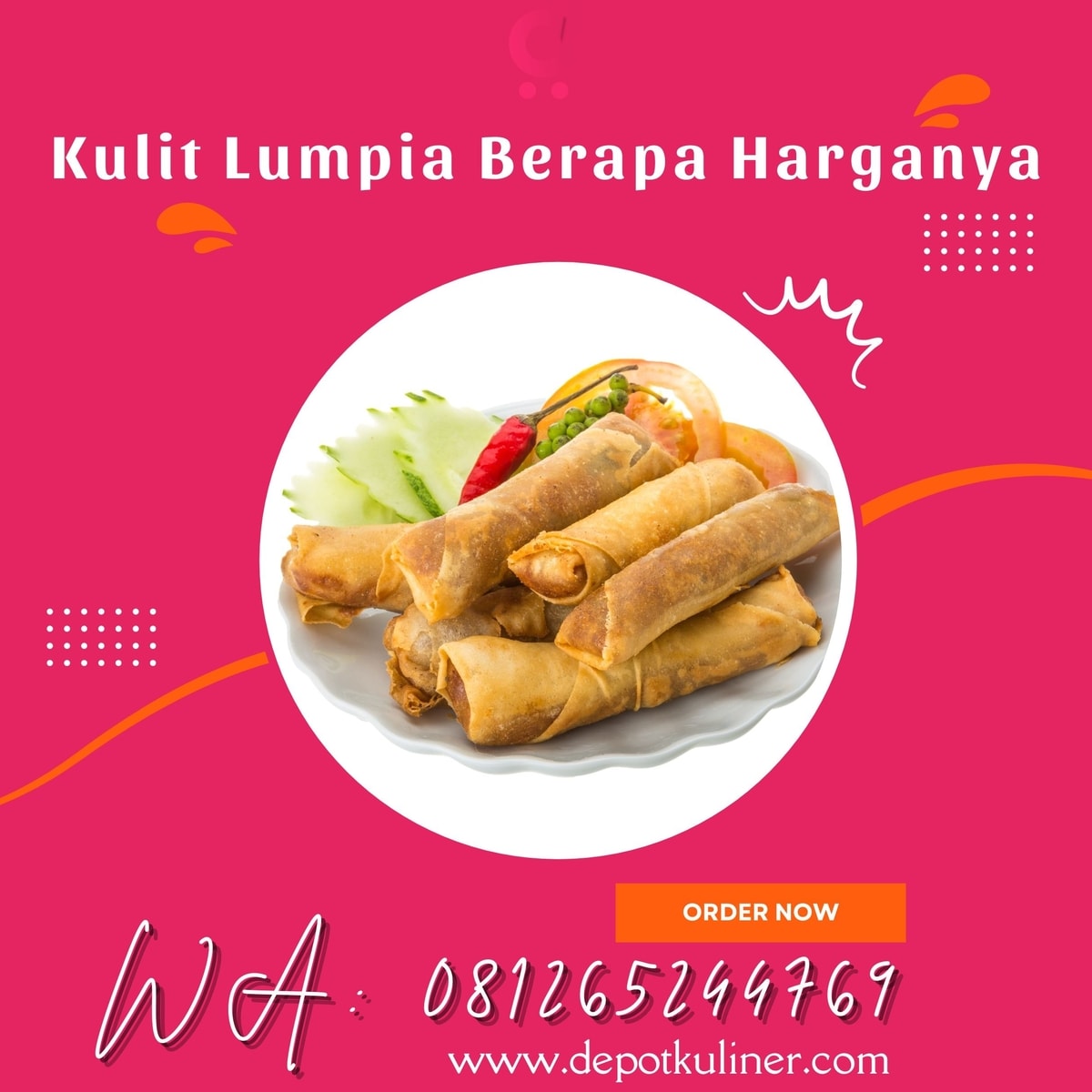 HARGA MIRING, (0812.6524.4769) Kulit Lumpia Berapa Harganya