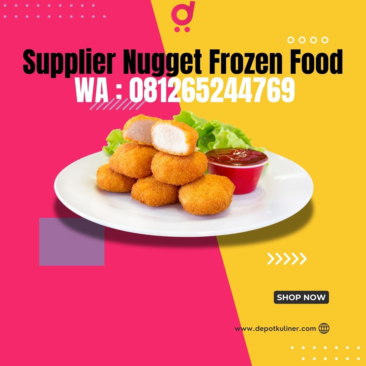 Supplier Nugget Frozen Food PALING LAKU, (0812-6524-4769)