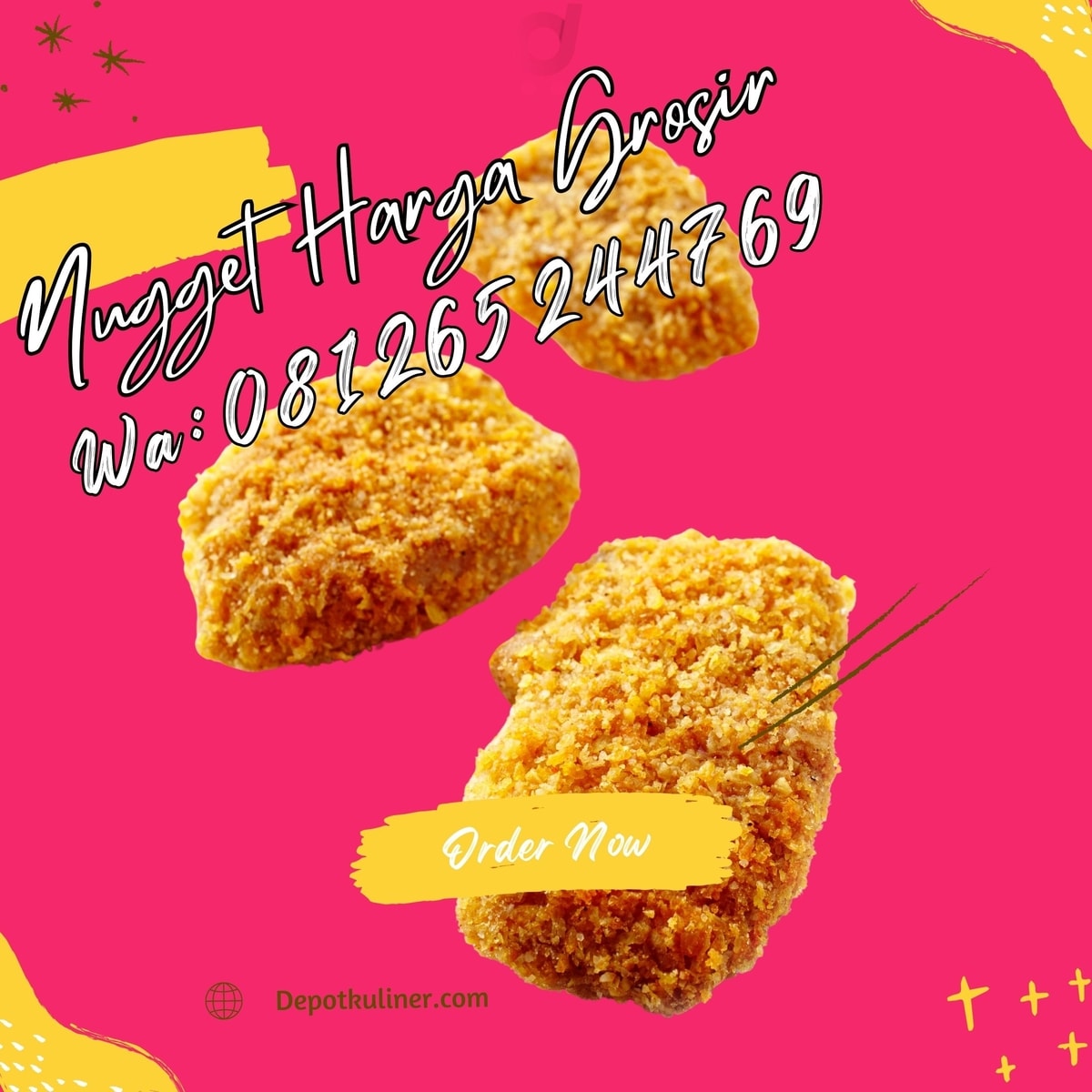 Nugget Harga Grosir KUALITAS TERBAIK, Hub: 0812-6524-4769