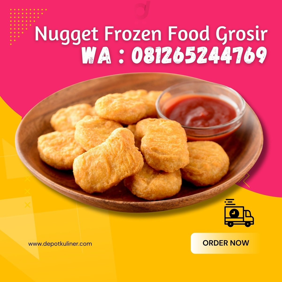 Nugget Frozen Food Grosir PROMO TERBESAR, Hub: 0812-6524-4769