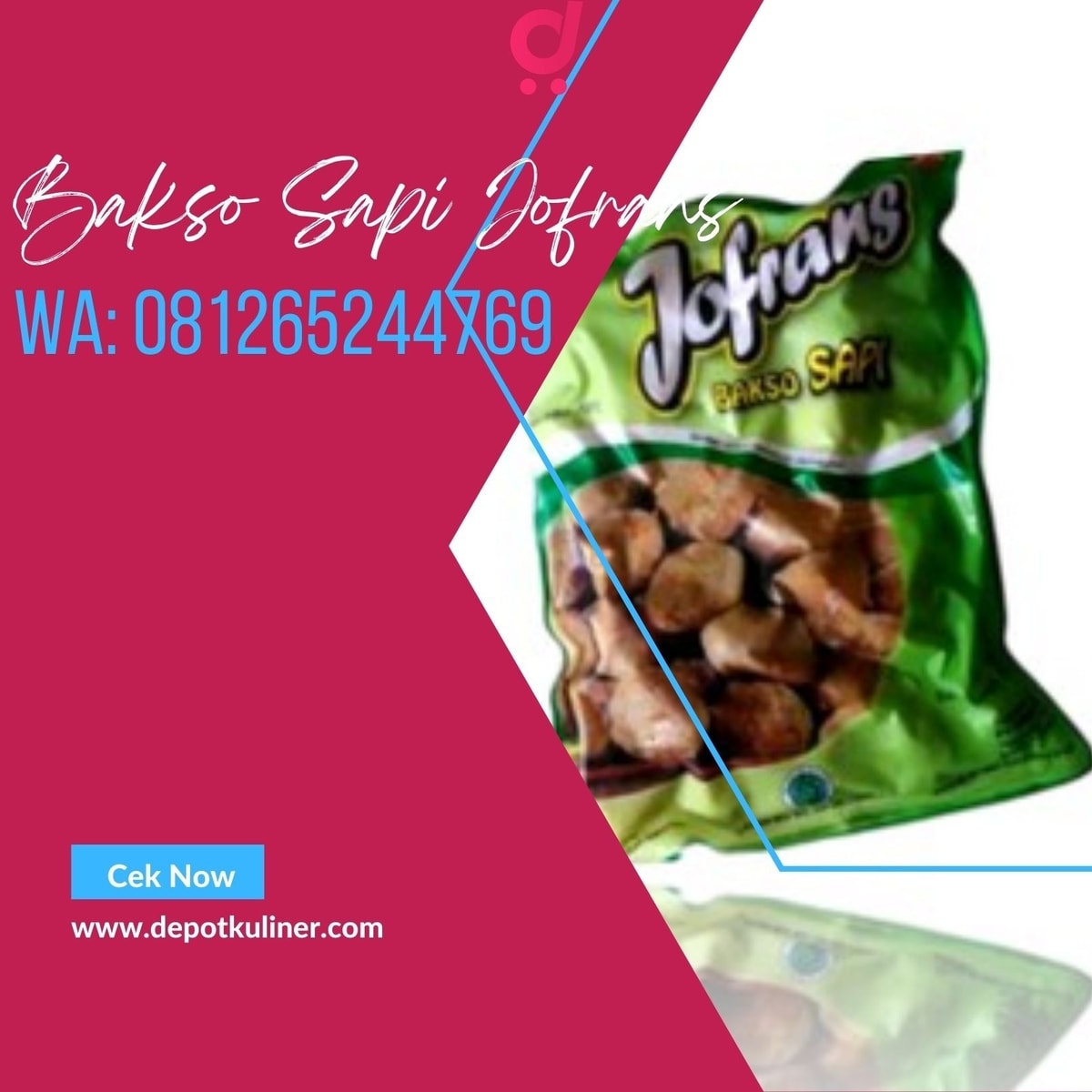 Harga Bakso Jofrans HARGA DISTRIBUTOR, Hub: 0812-6524-4769