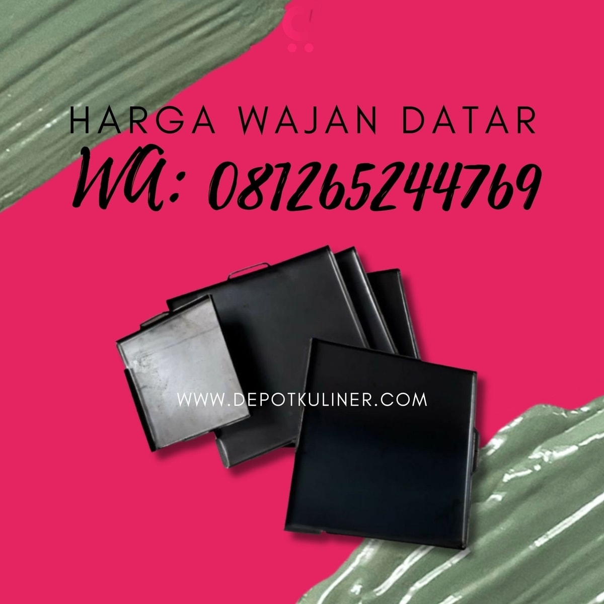 Harga Wajan Datar HARGA TERJANGKAU, Hub: 0812-6524-4769