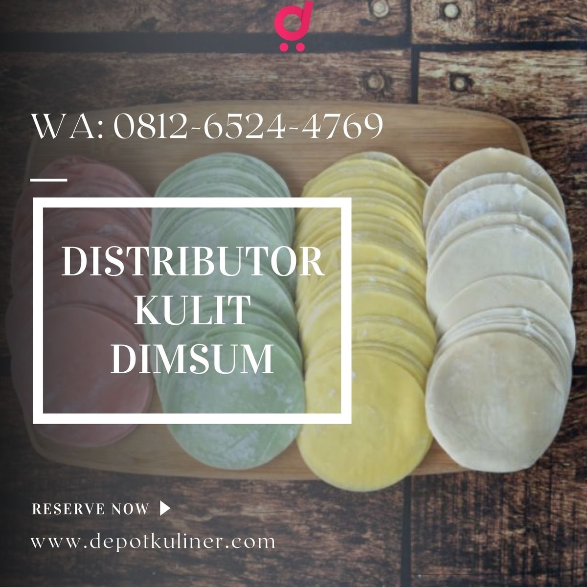 HARGA PROMOSI, (0812.6524.4769) Distributor Kulit Dimsum