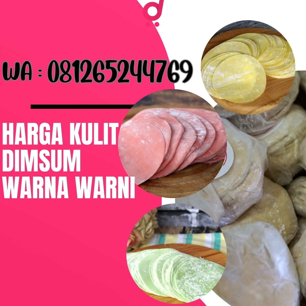 Harga Kulit Dimsum Warna Warni : Pilihan Tepat untuk Kreasi Dimsum Anda