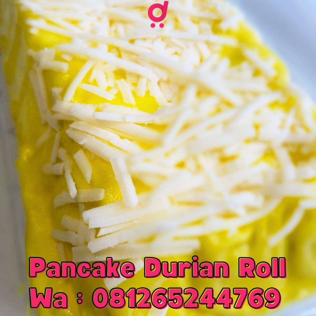 Pancake Durian Roll Supplier : Pancake Durian Viral