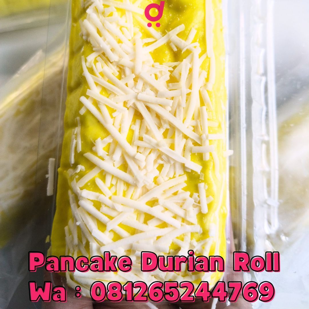 Pancake Durian Roll Marelan: Sensasi Durian Asli yang Lumer di Mulut