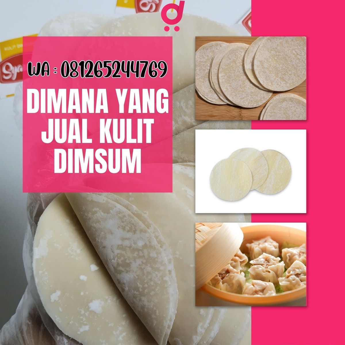 Dimana Yang Jual Kulit Dimsum : Depot Kuliner Produsen Kulit Dimsum