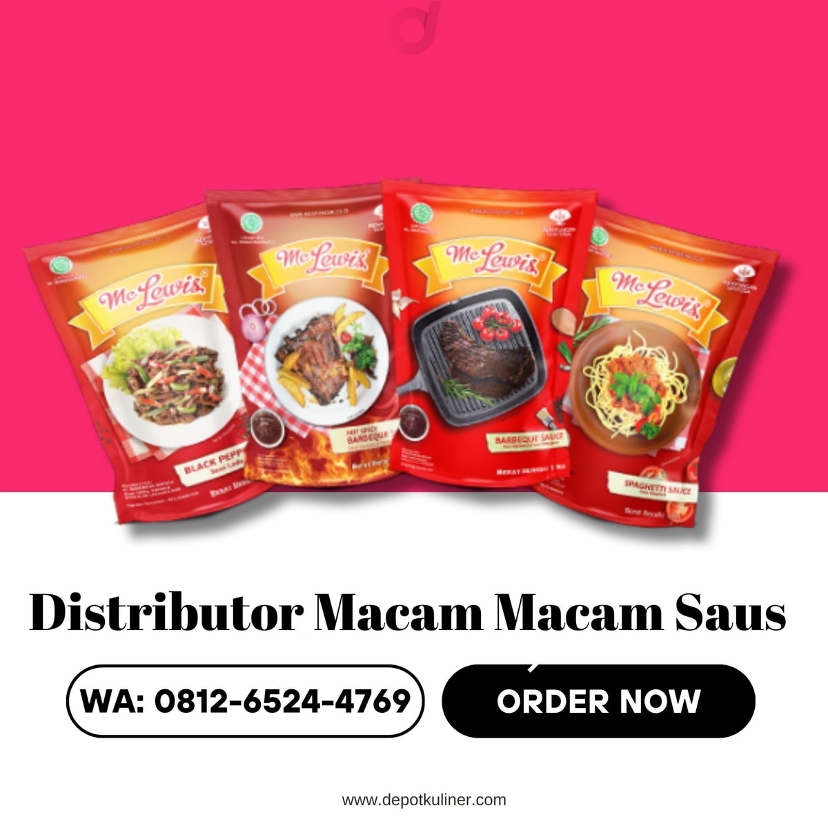 Distributor Macam Macam Saus TERMURAH, 081265244769