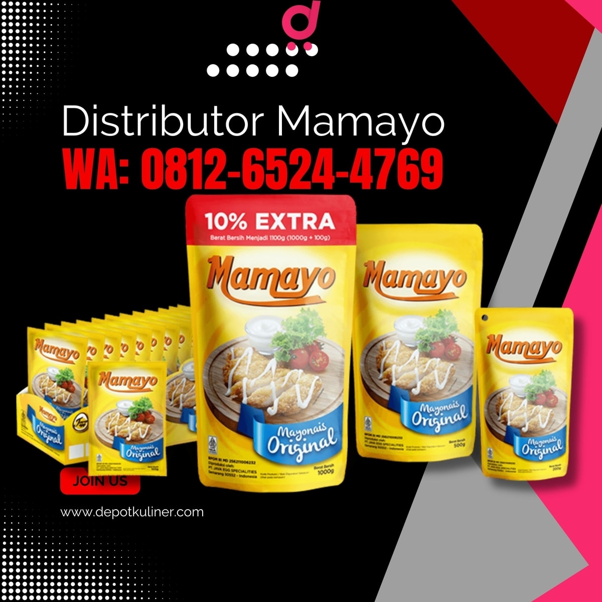 Distributor Mamayo DISKON DISTRIBUTOR, Hub: 0812-6524-4769