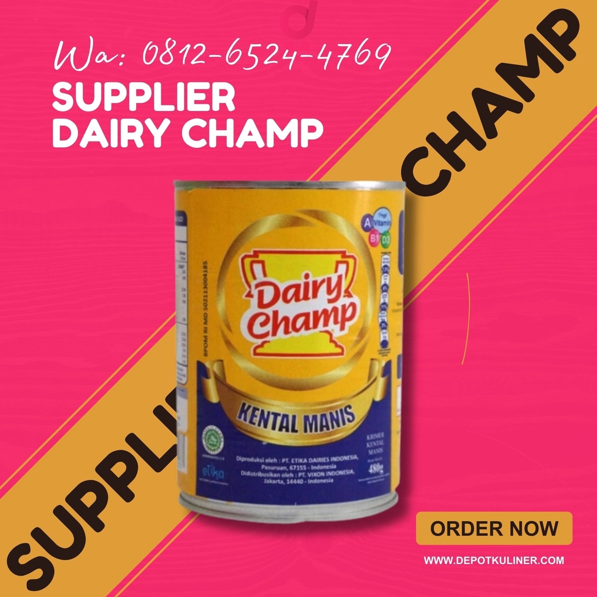 Supplier Dairy Champ HARGA SPESIAL, (0812-6524-4769)