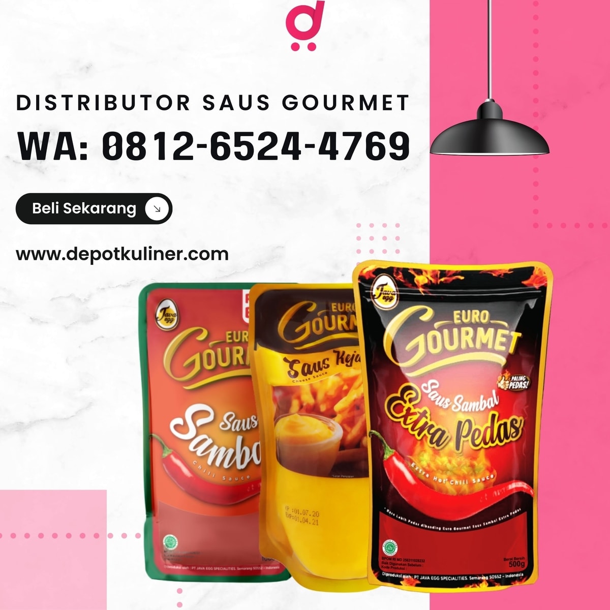 Distributor Saus Gourmet PROMO TERBESAR, WA 0812-6524-4769