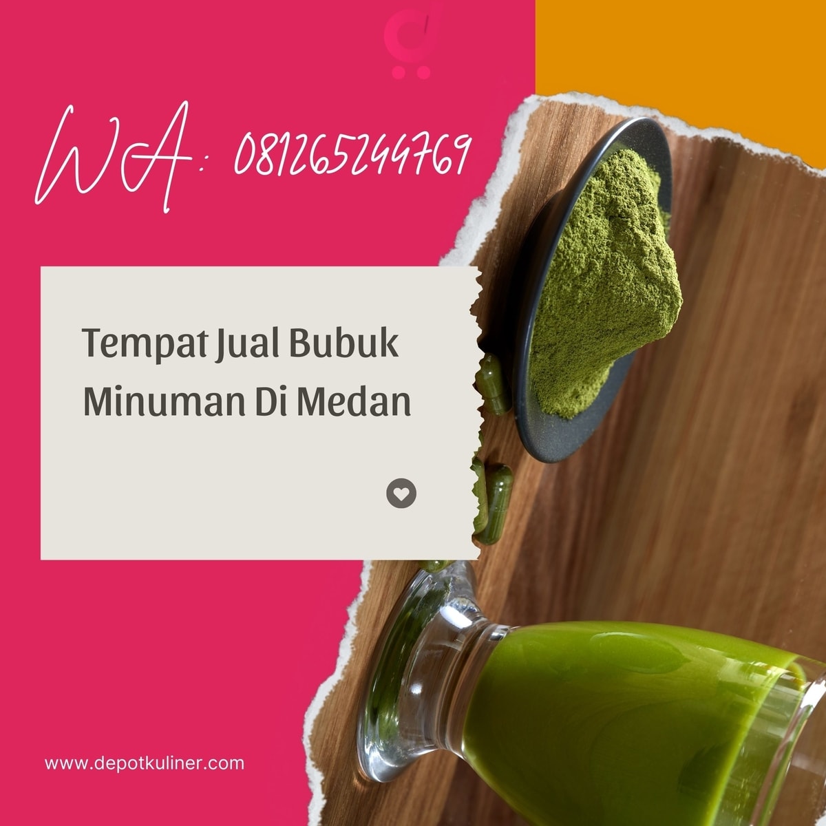 Tempat Jual Bubuk Minuman Di Medan HARGA TERMURAH, 081265244769