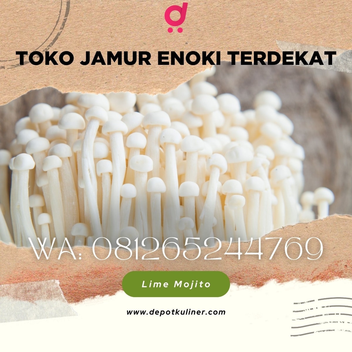 HARGA MIRING, 0812-6524-4769 Toko Yang Jual Jamur Enoki Terdekat