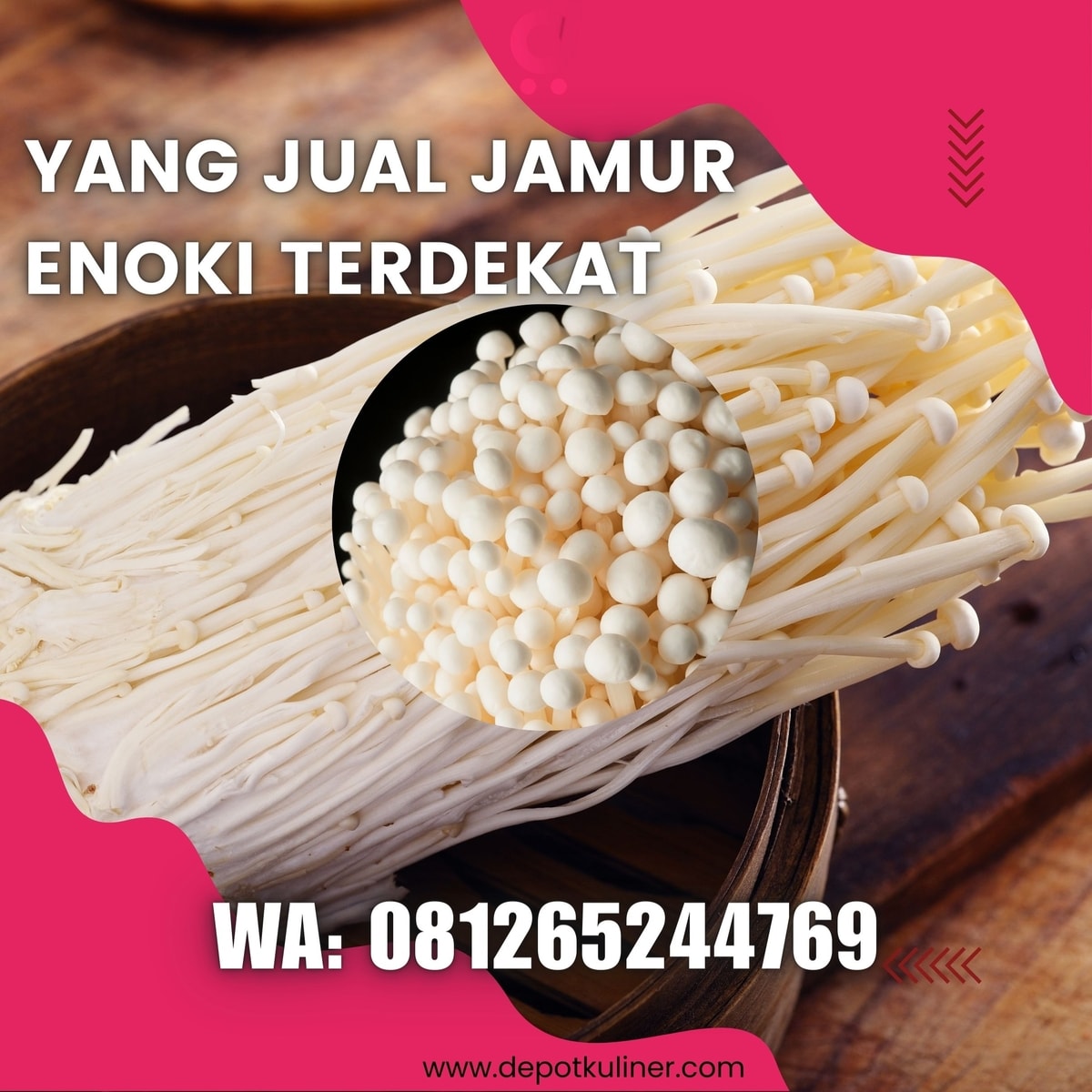 Yang Jual Jamur Enoki Terdekat DISKON DISTRIBUTOR, Hub: 0812-6524-4769