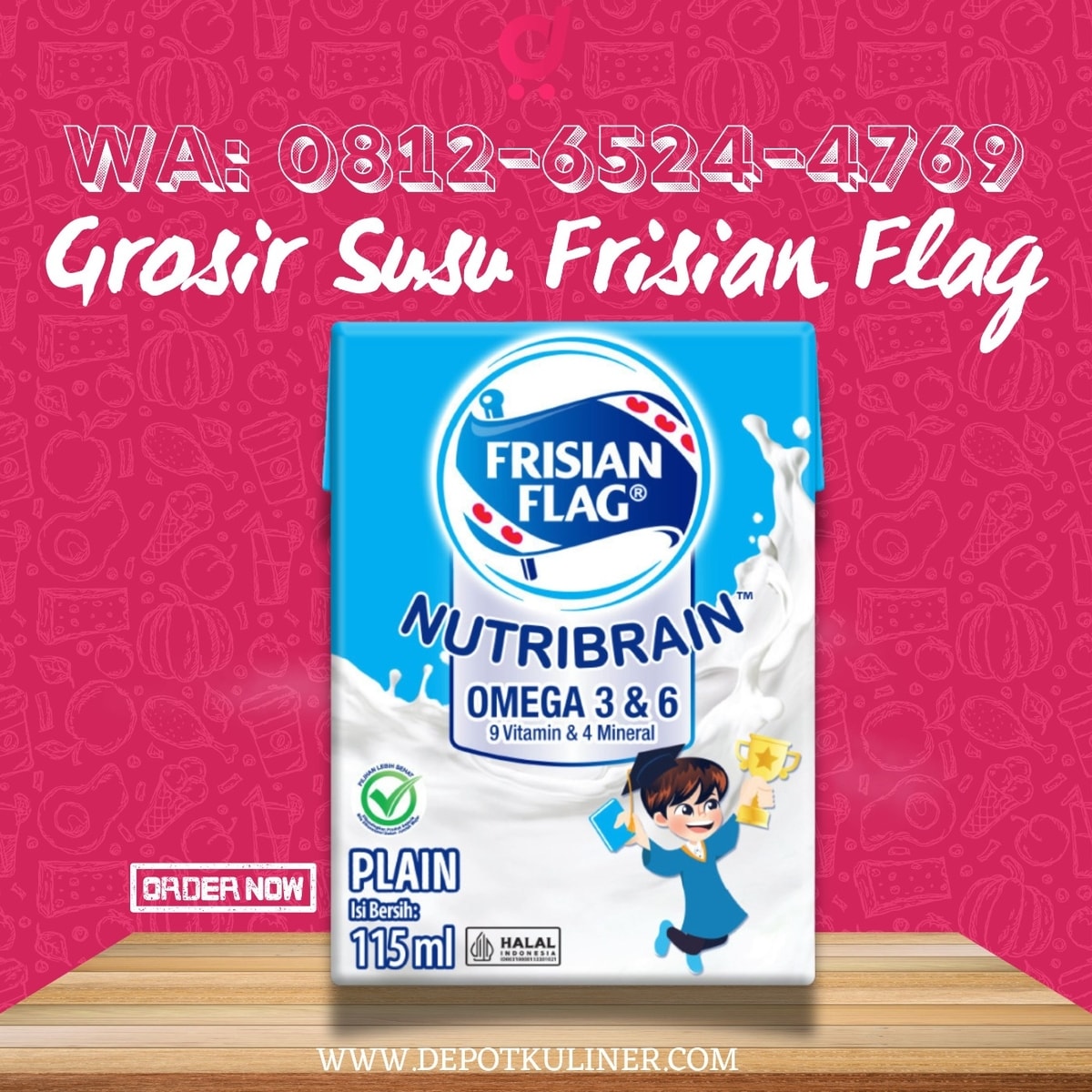 Grosir Susu Frisian Flag : Dukungan Tepat untuk Program Gizi & Usaha Kuliner