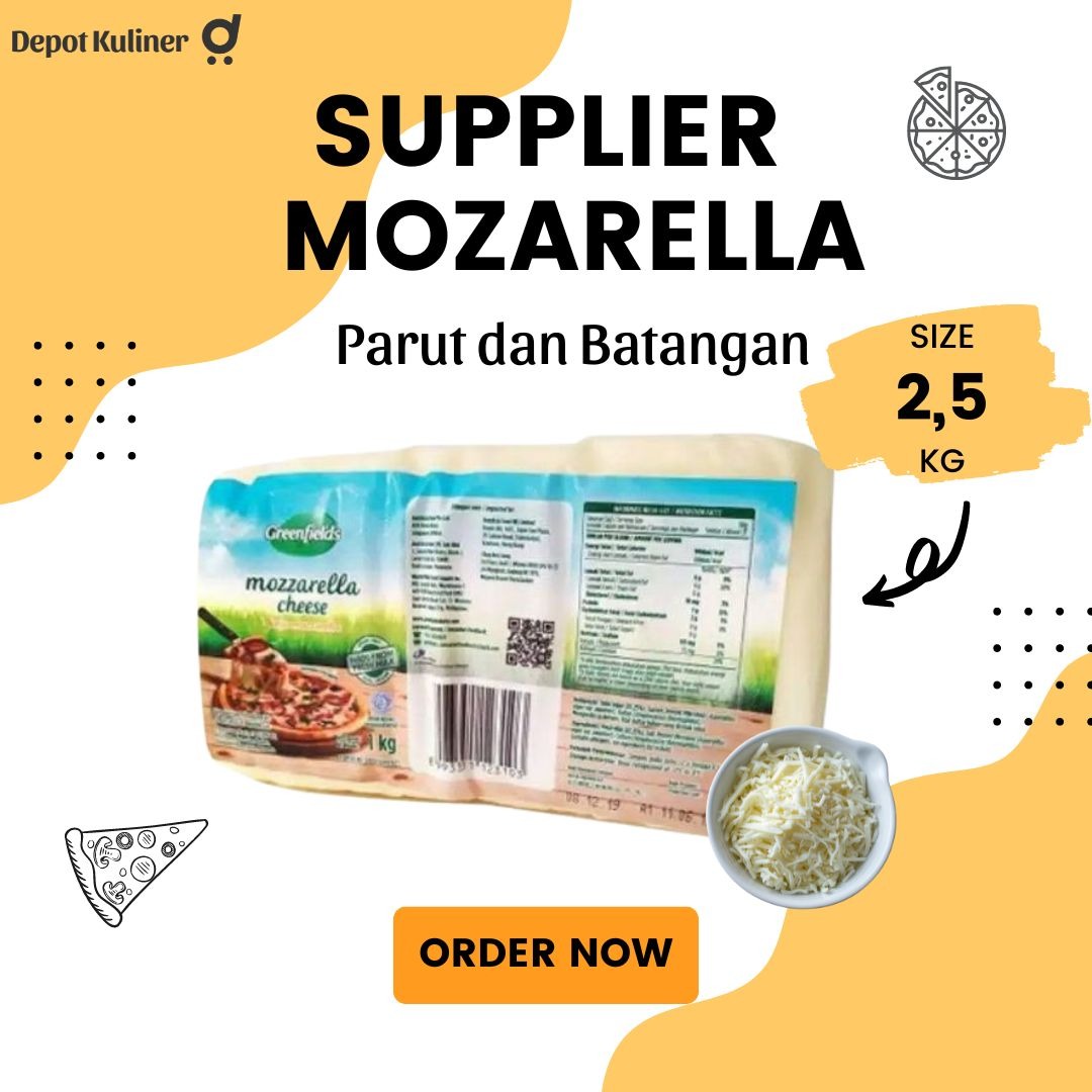 TERMURAH, WA: 0812-6524-4769, Supplier Keju Mozarella di Medan