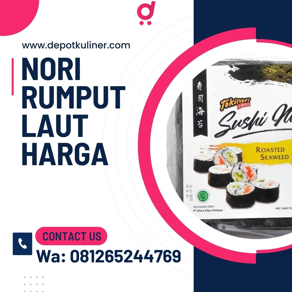 PALING LARIS, 0812-6524-4769 Nori Rumput Laut Harga