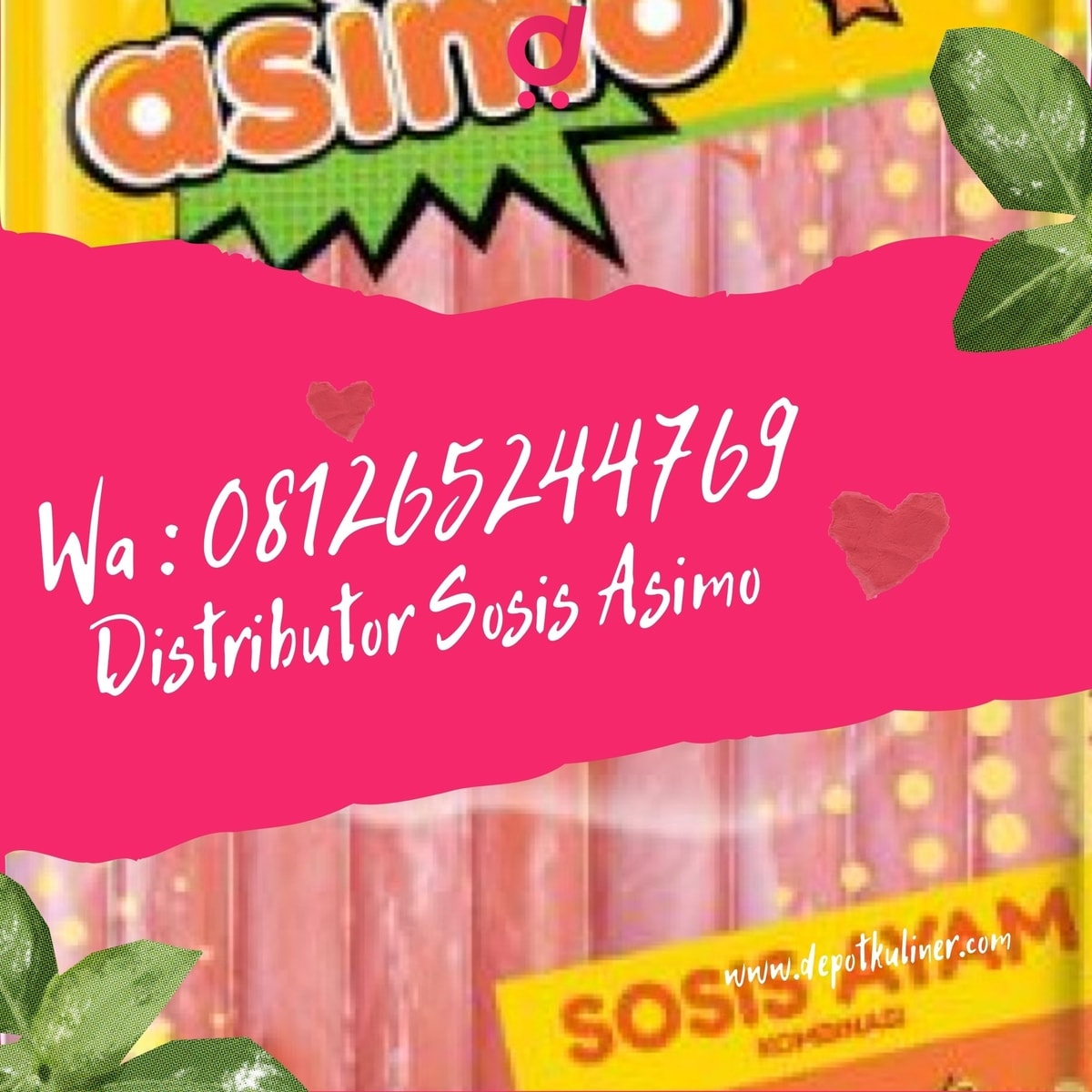 PALING LARIS, 0812-6524-4769 Distributor Sosis Asimo