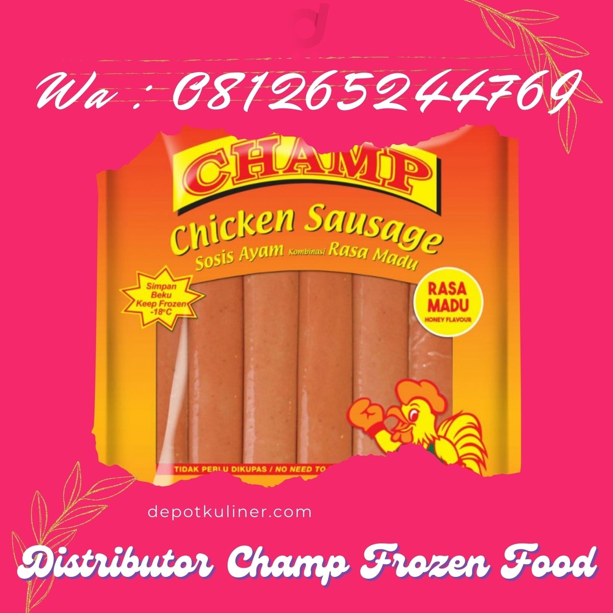 Distributor Champ Frozen Food PALING LAKU, 081265244769