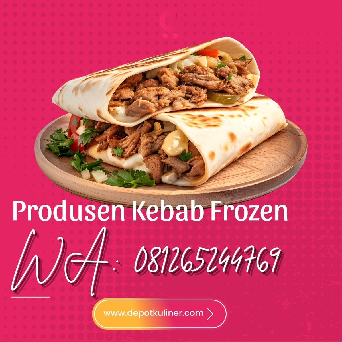 Produsen Kebab Frozen HARGA DISKON, Hub: 0812-6524-4769