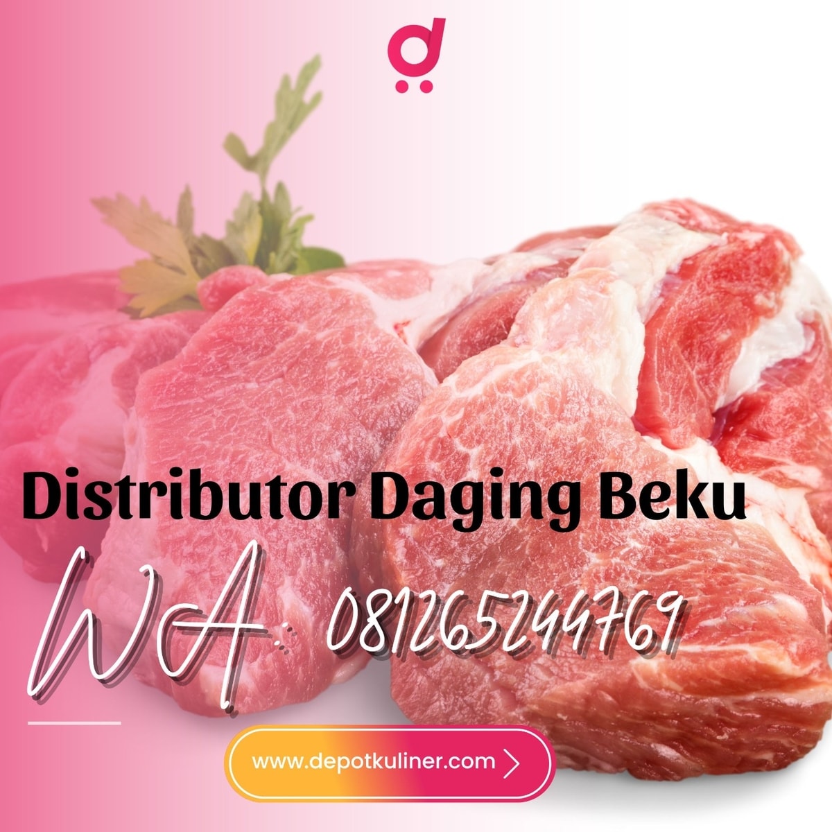 Distributor Daging Beku BERKULITAS, WA 0812-6524-4769