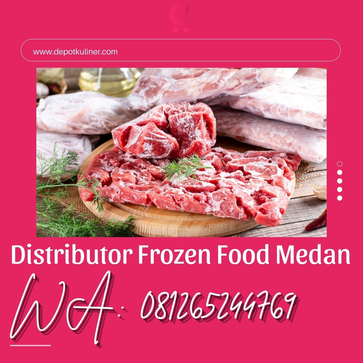 Distributor Frozen Food Medan HARGA TERJANGKAU, Hub: 0812-6524-4769