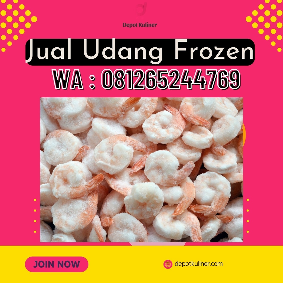 HARGA TERMURAH, (0812.6524.4769) Jual Udang Frozen