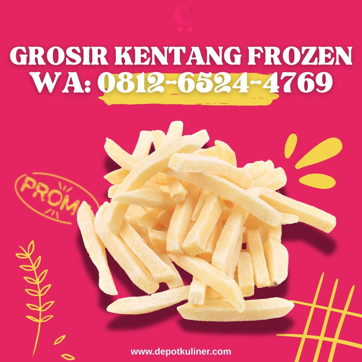 Grosir Kentang Frozen – Harga Murah, Kualitas Terjamin
