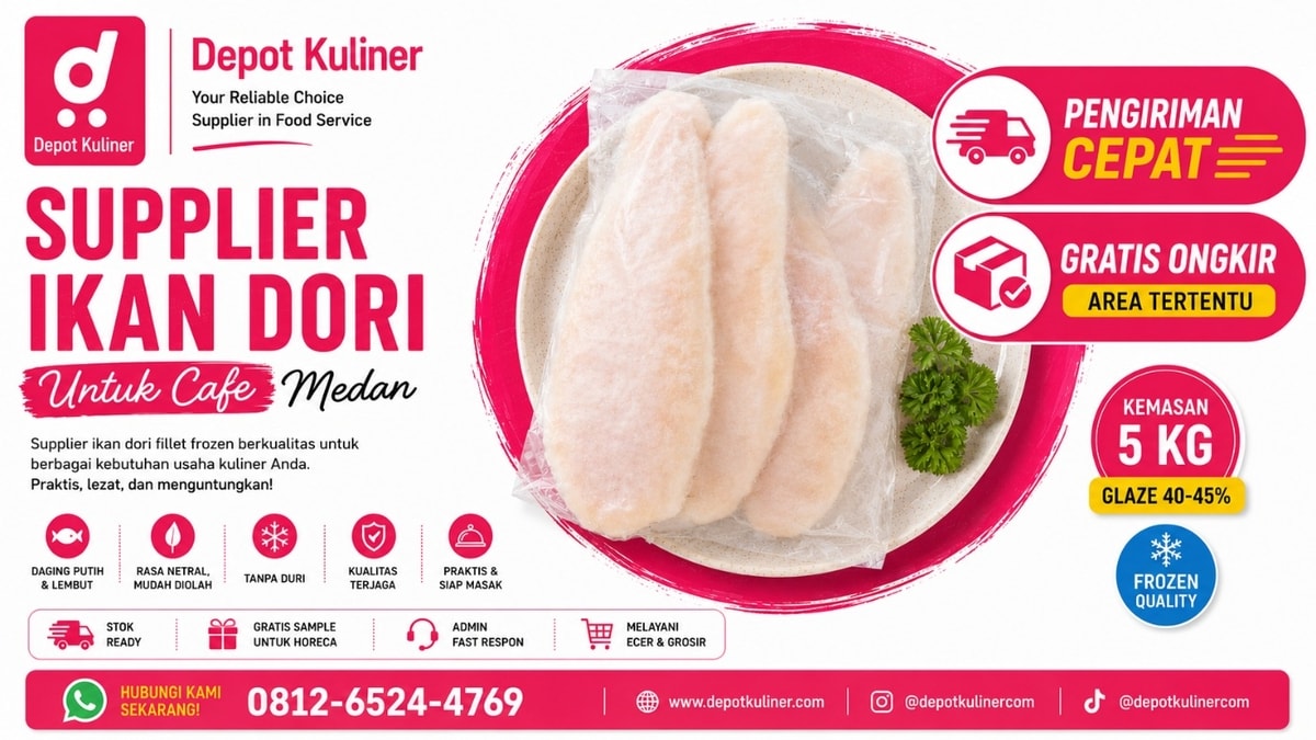 STOK TERBATAS, WA: 0812-6524-4769 Supplier Ikan Untuk Cafe Medan