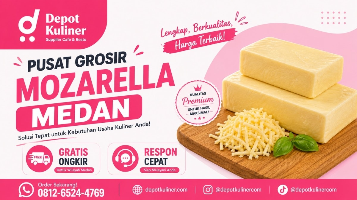 TERMURAH, WA: 0812-6524-4769 Pusat Grosir Mozarella Medan