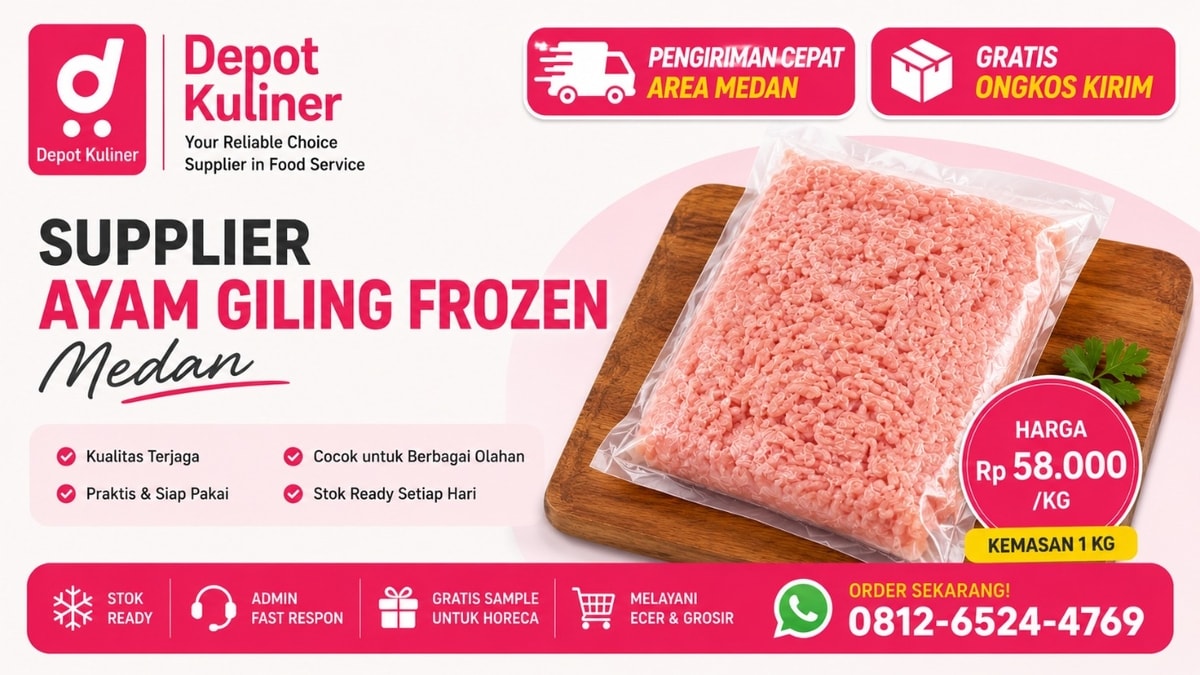 PENAWARAN TERBATAS, WA: 0812-6524-4769 Supplier Ayam Giling Frozen Medan
