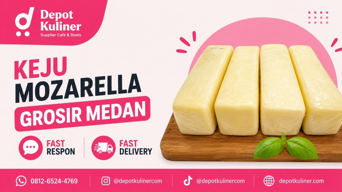 HARGA SPESIAL, WA: 0812-6524-476 Keju Mozarella Grosir Medan