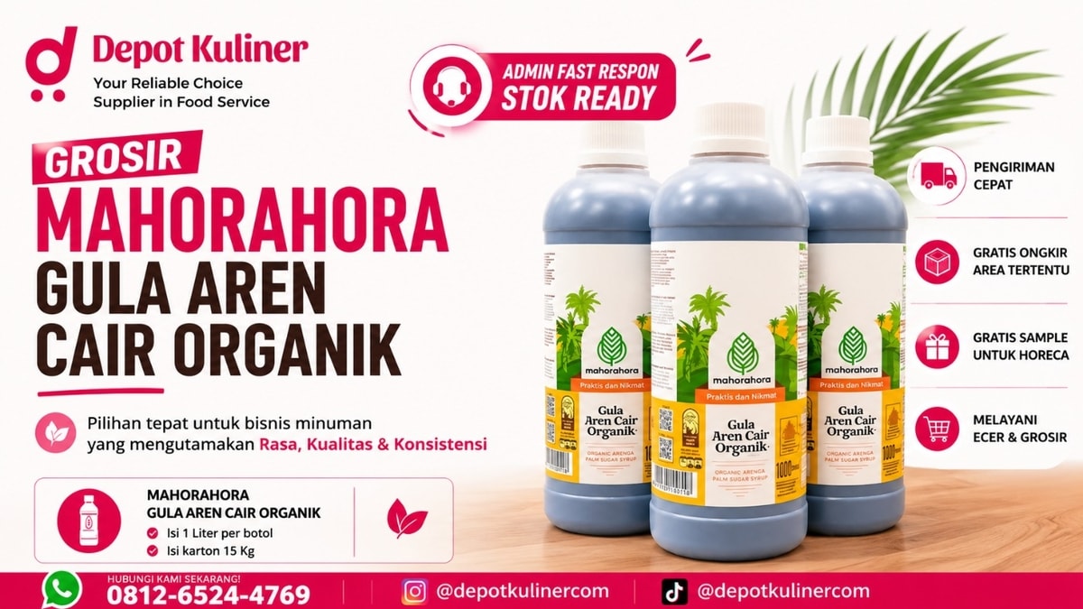 JANGAN SAMPAI KEHABISAN, WA: 0812-6524-4769 Grosir Mahorahora Gula Aren Cair Medan