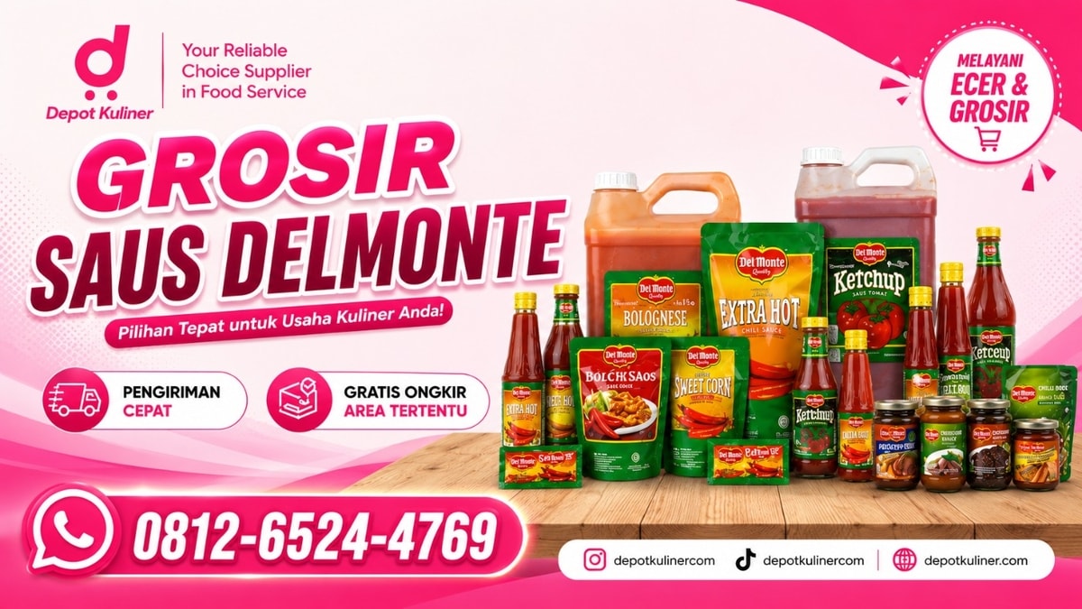 READY STOCK, WA: 0812-6524-4769, Grosir Saus Delmonte Medan