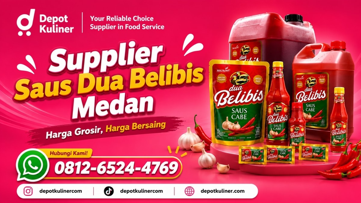 PENGIRIMAN CEPAT, WA: 0812-6524-4769, Supplier Saus Dua Belibis Medan