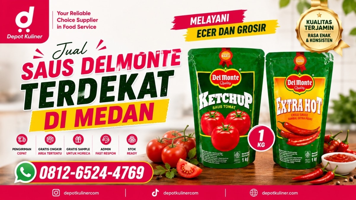 DISKON SPESIAL, WA: 0812-6524-4769, Jual Saus Delmonte Terdekat Di Medan