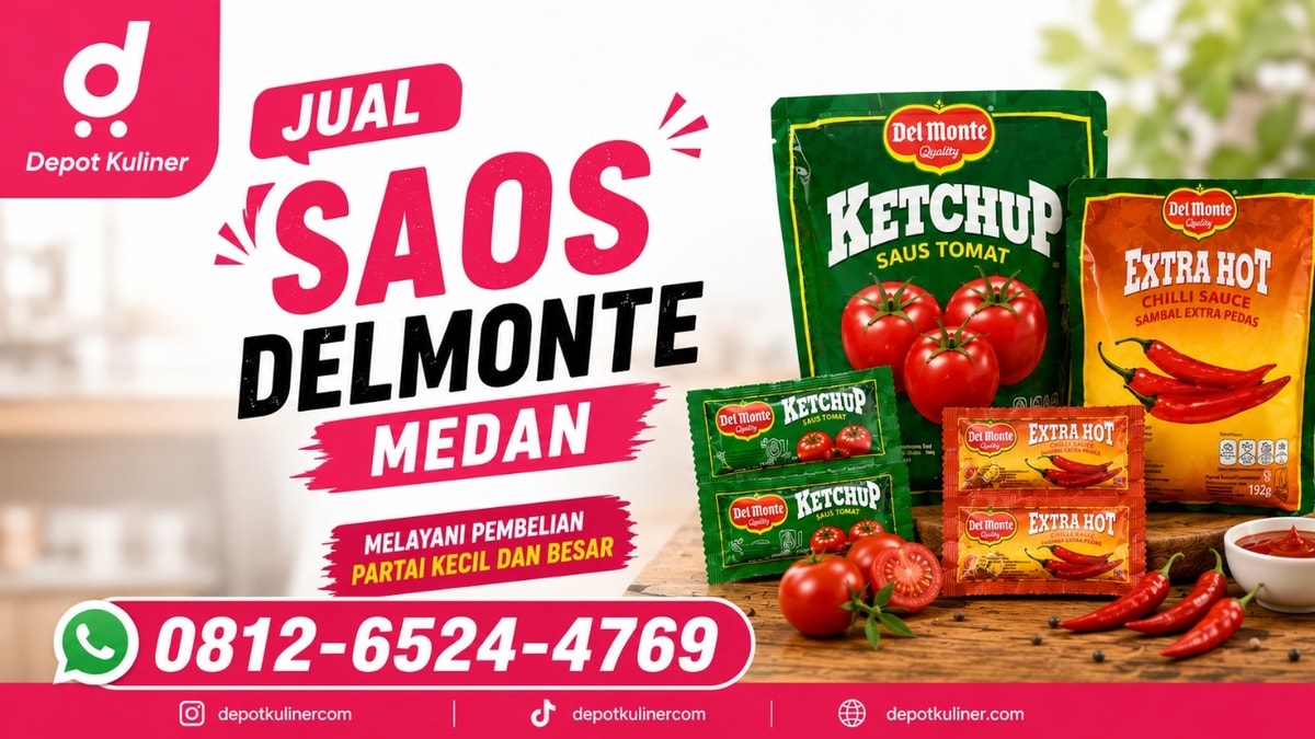 READY STOCK, WA: 0812-6524-4769, Jual Saos Delmonte Medan