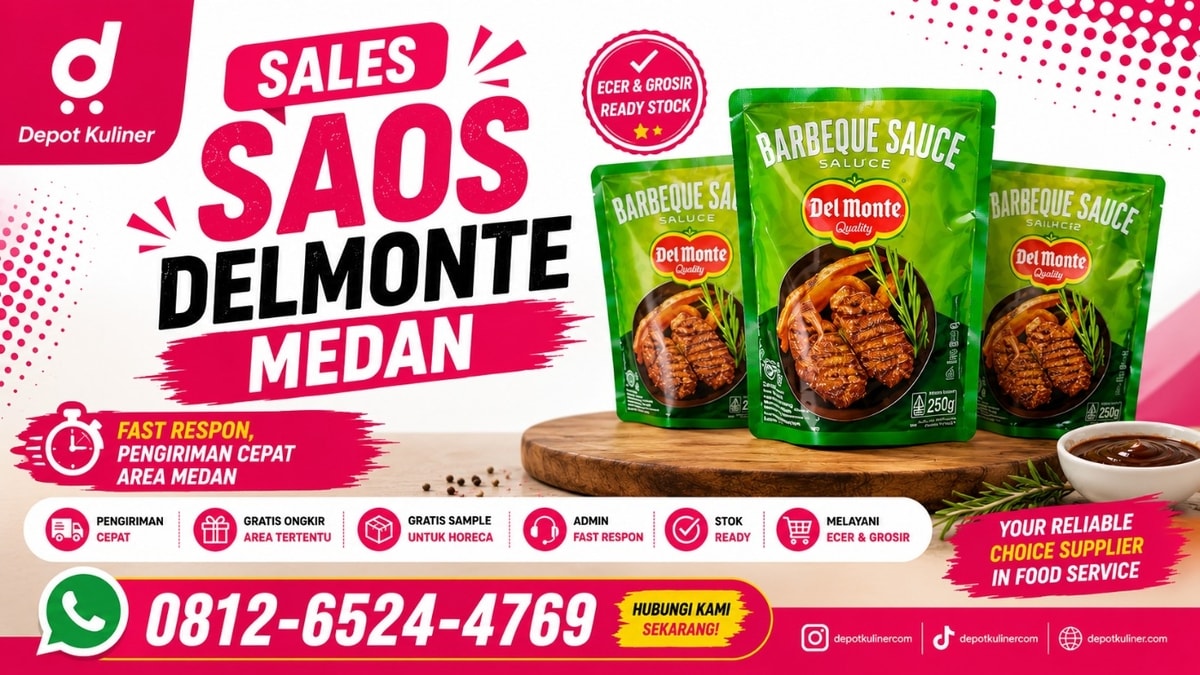 PRODUK TERLENGKAP, WA: 0812-6524-4769, Sales Saos Delmonte Medan