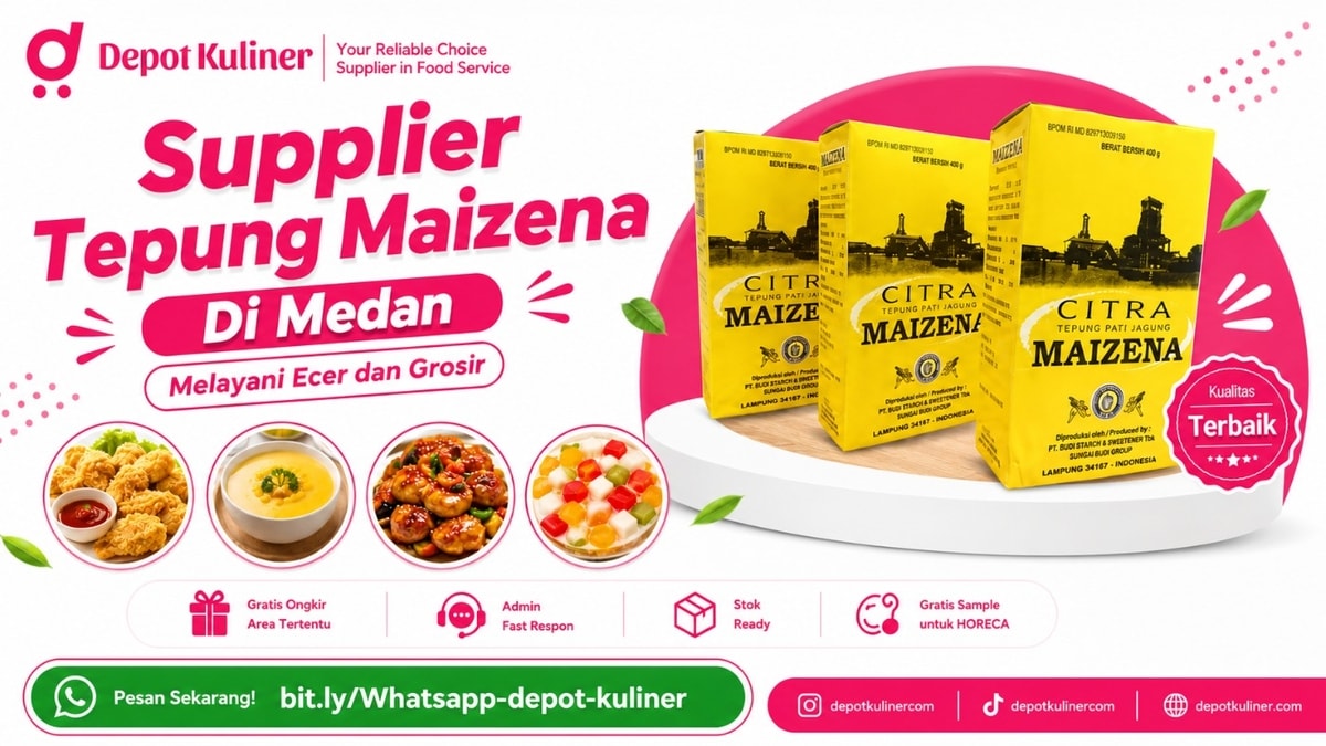 HARGA SPESIAL, WA: 0812-6524-4769, Supplier Tepung Maizena Di Medan