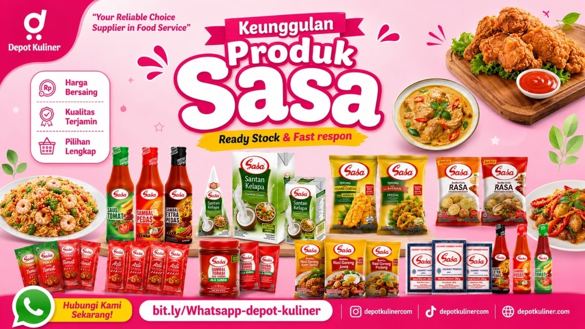 TERMURAH, WA: 0812-6524-4769, Keunggulan Produk Sasa
